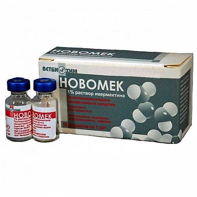 Баймек - инструкция, описание, дозировка - против блох, клещей инъекции - ветеринарный препарат