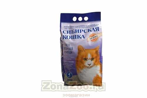 Наполнитель сибирская кошка: комкующийся, силикагелевый, впитывающий