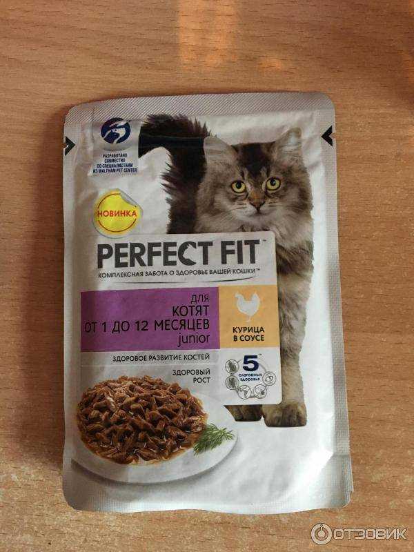 Корм для кошек perfect fit (перфект фит): виды, состав, отзывы