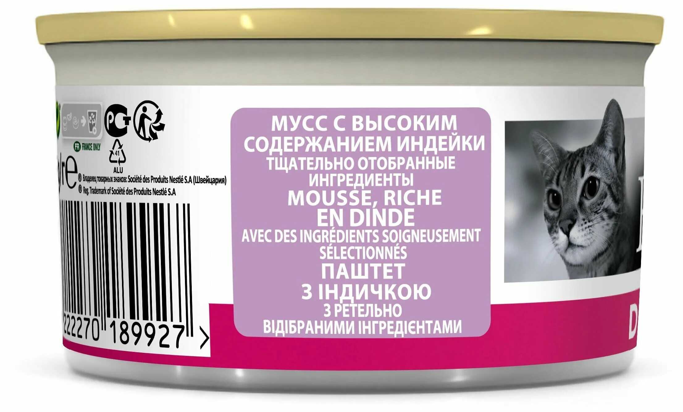 Сухой и влажный корм для котят