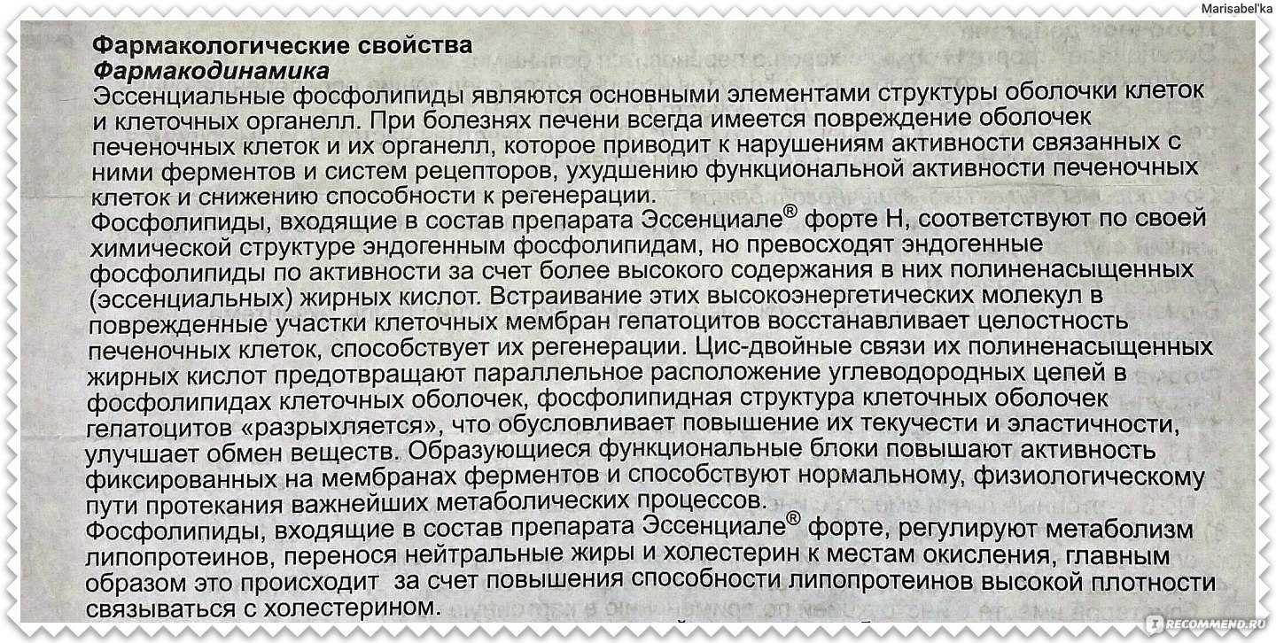 Эссенциале для кошек - инструкция по применению, дозировка