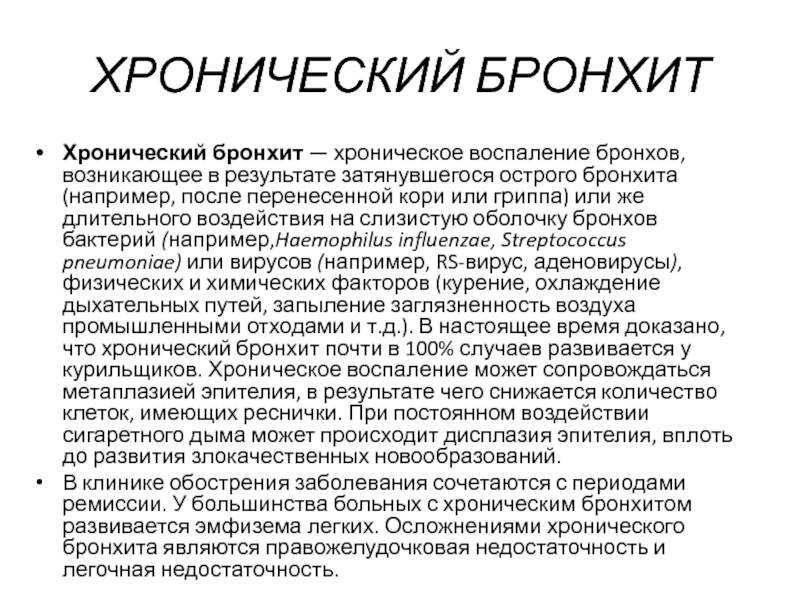 Бронхит у собак