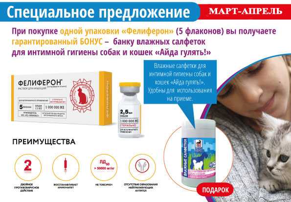 Фелиферон для кошек побочные действия